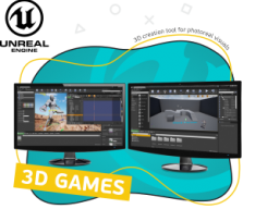 Unreal Engine 4. Игровой движок - КИБЕРшкола программирования для детей, компьютерные курсы для школьников, начинающих и подростков - KIBERone г. Москва
