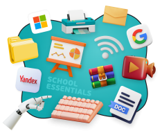 Цифровая база для школьника - КИБЕРшкола программирования для детей, компьютерные курсы для школьников, начинающих и подростков - KIBERone г. Тушино Южное