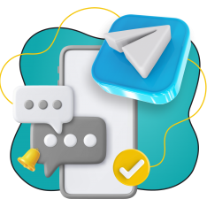 Создание Mini App для Telegram - КИБЕРшкола программирования для детей, компьютерные курсы для школьников, начинающих и подростков - KIBERone г. Тушино Южное