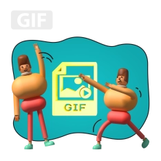 Gif-анимация - КИБЕРшкола программирования для детей, компьютерные курсы для школьников, начинающих и подростков - KIBERone г. Тушино Южное