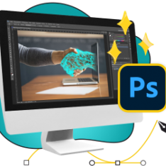Волшебный Photoshop - КИБЕРшкола программирования для детей, компьютерные курсы для школьников, начинающих и подростков - KIBERone г. Тушино Южное