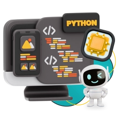 Мой первый сайт с мозгами: Python + AI - КИБЕРшкола программирования для детей, компьютерные курсы для школьников, начинающих и подростков - KIBERone г. Тушино Южное