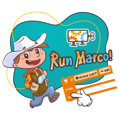 Run Marco - КИБЕРшкола программирования для детей, компьютерные курсы для школьников, начинающих и подростков - KIBERone г. Тушино Южное