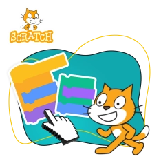 Scratch. Продвинутый уровень – создаём игры, как маленькие разработчики! - КИБЕРшкола программирования для детей, компьютерные курсы для школьников, начинающих и подростков - KIBERone г. Тушино Южное