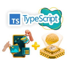 TypeScript + AI: создаём умные веб-приложения - КИБЕРшкола программирования для детей, компьютерные курсы для школьников, начинающих и подростков - KIBERone г. Тушино Южное