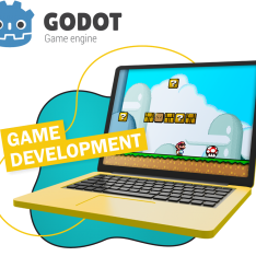 Godot.  Основа создания легендарных игр - КИБЕРшкола программирования для детей, компьютерные курсы для школьников, начинающих и подростков - KIBERone г. Тушино Южное