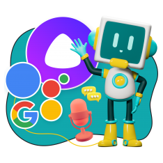 Голосовой помощник Алиса - КИБЕРшкола программирования для детей, компьютерные курсы для школьников, начинающих и подростков - KIBERone г. Тушино Южное