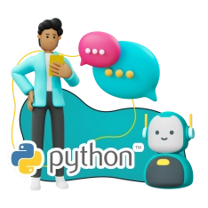 Умный чат-бот на Python на Telegram - КИБЕРшкола программирования для детей, компьютерные курсы для школьников, начинающих и подростков - KIBERone г. Тушино Южное