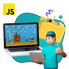 JavaScript + AI. Проектное обучение + геймификация + AI-помощники - КИБЕРшкола программирования для детей, компьютерные курсы для школьников, начинающих и подростков - KIBERone г. Тушино Южное