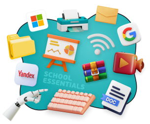 Цифровая база для школьника - КИБЕРшкола программирования для детей, компьютерные курсы для школьников, начинающих и подростков - KIBERone г. Тушино Южное