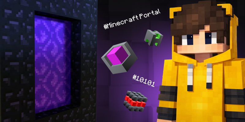 Архитекторы Реальности. Программируем Портал в Minecraft - КИБЕРшкола программирования для детей, компьютерные курсы для школьников, начинающих и подростков - KIBERone г. Тушино Южное